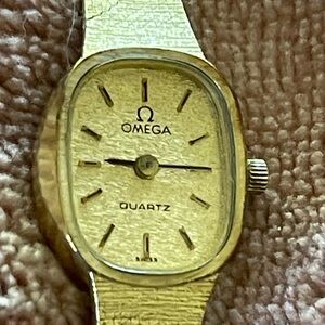 Gold 14kt. VINTAGE OMEGA Ladies Bracelet Watch